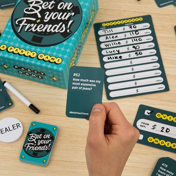 Bet On Your Friends Party Game - NWT - Picture 4 of 6